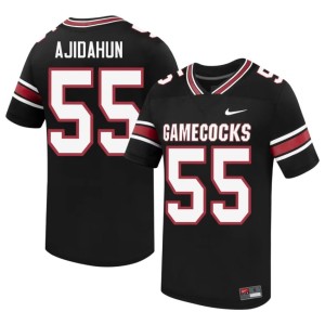 #55 Men Game Black South Carolina Gamecocks Adedamola Ajidahun College Football Jersey 674019-227