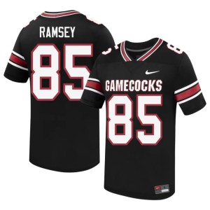 #85 Caden Ramsey College Football Limited Fighting Gamecocks Black Men's Jersey 321529-766