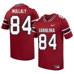 #84 Carolina Charly Mullaly Stitched College Football Men Garnet Jerseys 385952-536