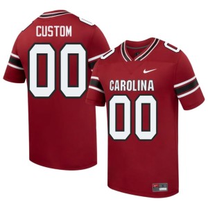 #00 Garnet Custom University College Football Cocks Men Jersey 890712-454