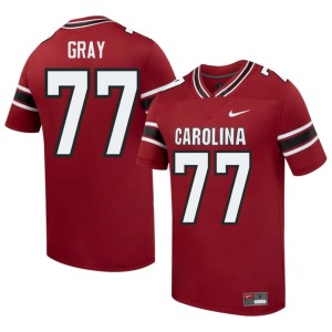 #77 Game Men's South Carolina Gamecocks College Football Garnet Darius Gray Jerseys 903838-341
