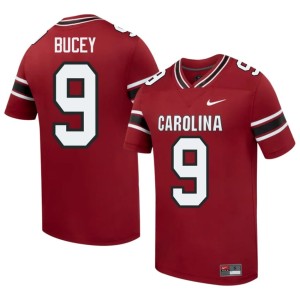 #9 Men Garnet College Football David Bucey Game Cocks 2026 Jersey 760343-712