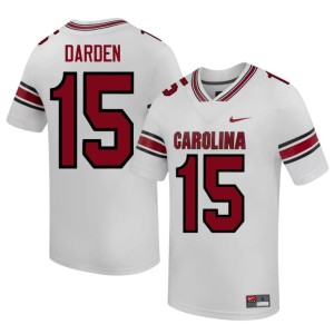 #15 White University of South Carolina Donovan Darden Limited College Football Mens Jersey 580119-494