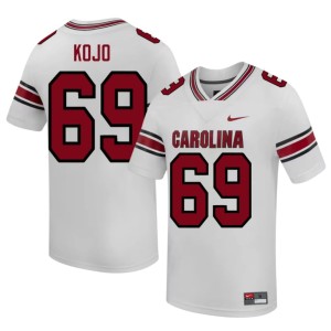 #69 White Men Game Cocks Alumni College Football Emmanuel Kojo Poku Jerseys 414983-901
