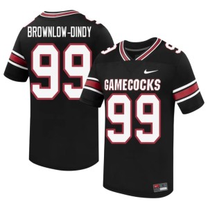 #99 College Football Gabriel Brownlow-Dindy Black SC 2026 Mens Jerseys 239184-138