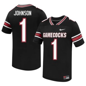 #1 Mens College Football Gerald Kilgore Black Fighting Gamecocks 2026 Jersey 332222-563