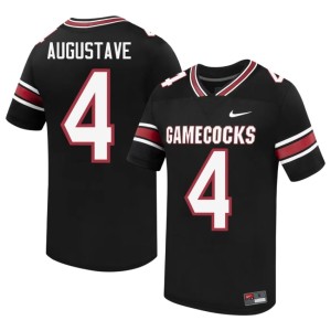 #4 Men's Black 2026 SC Isaiah Augustave College Football Jersey 676784-199