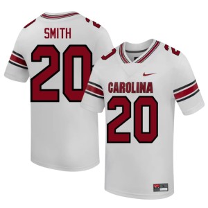 #20 White South Carolina College Football Player Mens Josh Smith Jerseys 412932-573