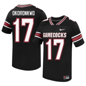 #17 Black SC Stitched Men Justin Okoronkwo College Football Jersey 613572-941