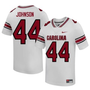 #44 Men's KJ Johnson College Football UofSC 2026 White Jerseys 636717-678