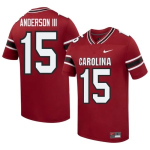 #15 Men UofSC Lucian Anderson III Garnet 2026 College Football Jersey 340491-409
