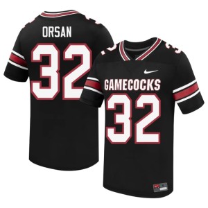 #32 Malik Orsan College Football South Carolina Gamecocks Men Player Black Jerseys 704851-138