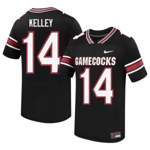 #14 Max Kelley Game Cocks Mens NCAA Black College Football Jerseys 221609-815