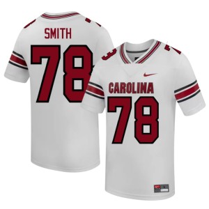 #78 College Football White Cocks Men High School Seth Smith Jersey 730899-457