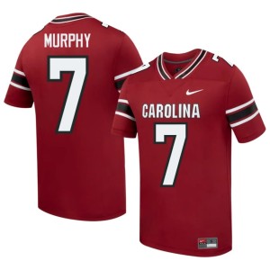 #7 College Football Embroidery South Carolina Garnet Shawn Murphy Mens Jerseys 845244-857