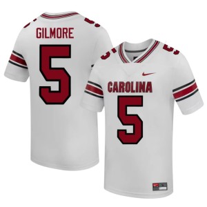 #5 College Football Fighting Gamecocks Men Stephon Gilmore NCAA White Jersey 111175-528