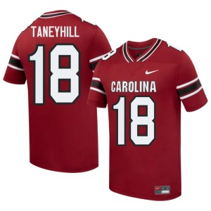 #18 Limited Steve Taneyhill Garnet College Football Men South Carolina Jerseys 284168-924