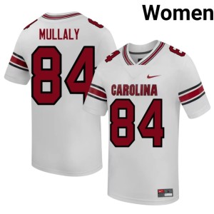 #84 Carolina Women's Charly Mullaly 2026-27 College Football White Jersey 745181-853
