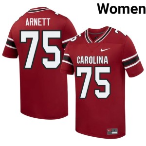 #75 South Carolina 2026-27 Womens College Football Garnet Dayne Arnett Jersey 364169-915