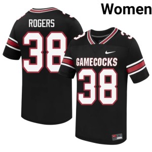 #38 UofSC George Rogers Black Women's College Football 2026-27 Jersey 543750-279