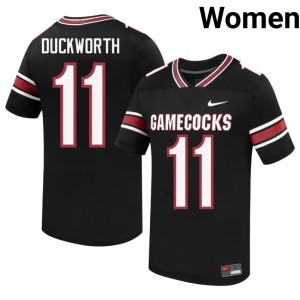 #11 SC Gamecocks Black Women College Football Landon Duckworth 2026 Jerseys 154393-688