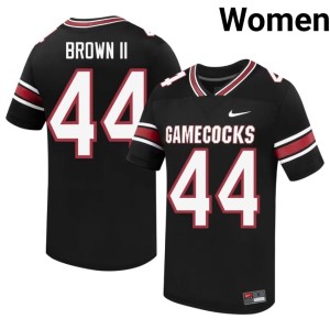 #44 Black College Football Alumni Women Cocks Maurice Brown II Jerseys 574522-251