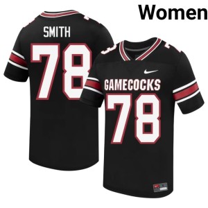 #78 College Football Women Seth Smith Black Replica South Carolina Jerseys 918032-643