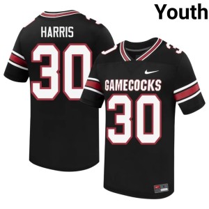 #30 Black College Football SC Andrew Harris 2026 Youth Jersey 723457-217