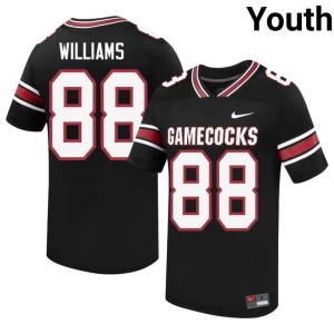 #88 Caleb Williams Limited Youth Cocks Black College Football Jersey 399221-441