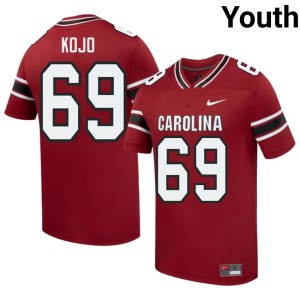 #69 College Football Cocks Alumni Youth Garnet Emmanuel Kojo Poku Jerseys 473678-482