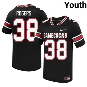 #38 George Rogers Black College Football Cocks Youth Official Jerseys 314696-534