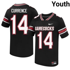 #14 2026-27 Gamecocks College Football Black Youth J'Zavien Currence Jerseys 357778-441
