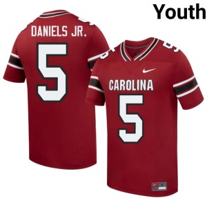 #5 Gamecocks Official Kendall Daniels Jr. Garnet Youth College Football Jerseys 380975-950