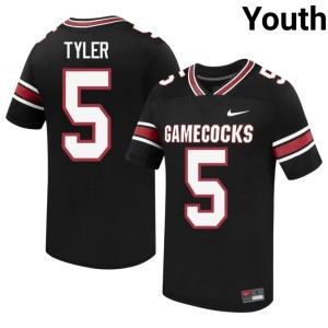 #5 Black College Football 2026-27 Youth University of South Carolina Mike Tyler Jerseys 879008-836