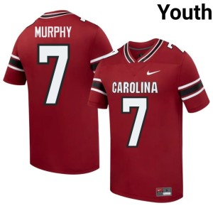 #7 2026-27 Garnet College Football University of South Carolina Youth Shawn Murphy Jersey 248514-965