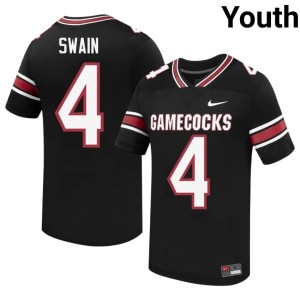 #4 University Youth South Carolina Black College Football Vicari Swain Jersey 571243-880