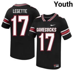 #17 College Football Black UofSC Limited Youth Xavier Legette Jerseys 807579-582